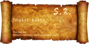 Stelzl Kitti névjegykártya
